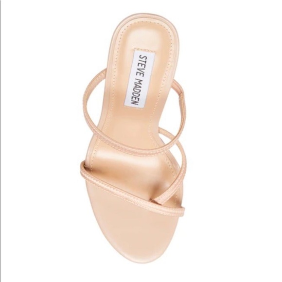 Steve Madden Bellezza Nude Sandals - Picture 3 of 4